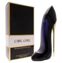 Perfumy Cool Girl 85ml flakon w kształcie szpilki granatowy