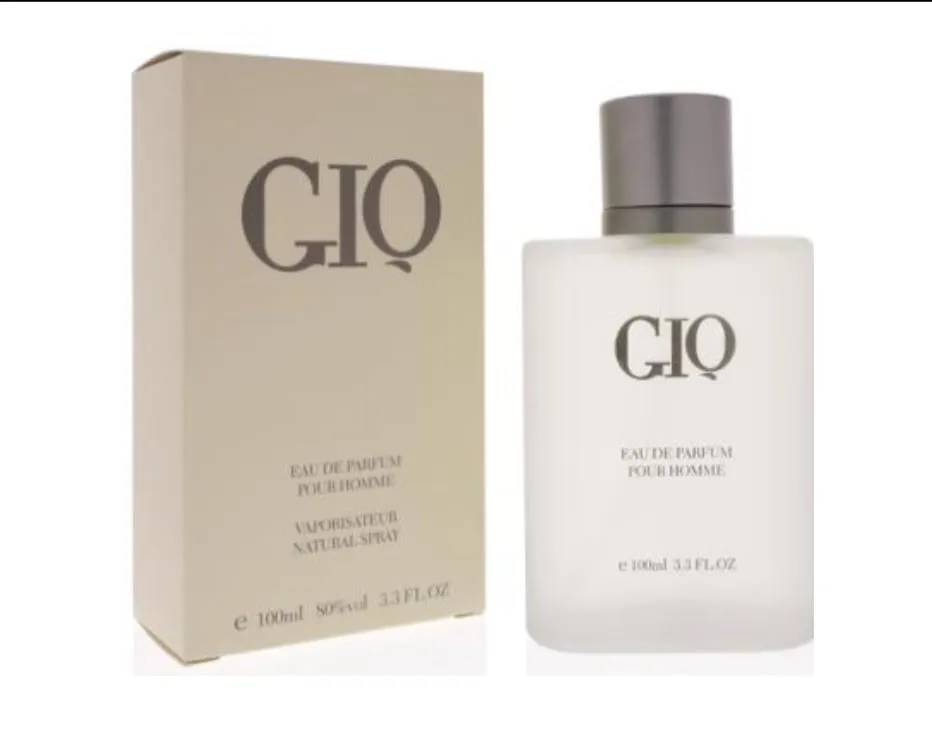Woda perfumowana męska GIO 100ml matowy flakon