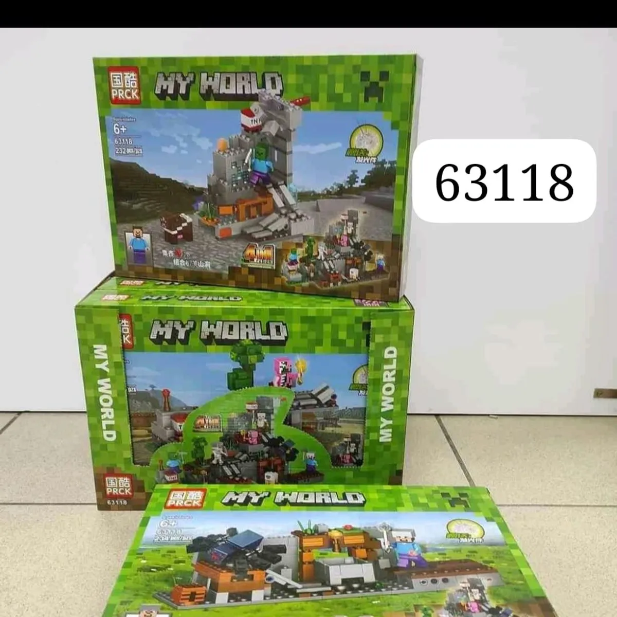 Klocki MY World Minecraft zestaw 63118