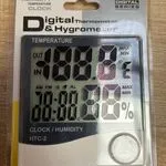 Cyfrowa stacja pogodowa HTC-2 termometr higrometr zegar