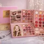 Zestaw do makijażu paleta cieni różowa