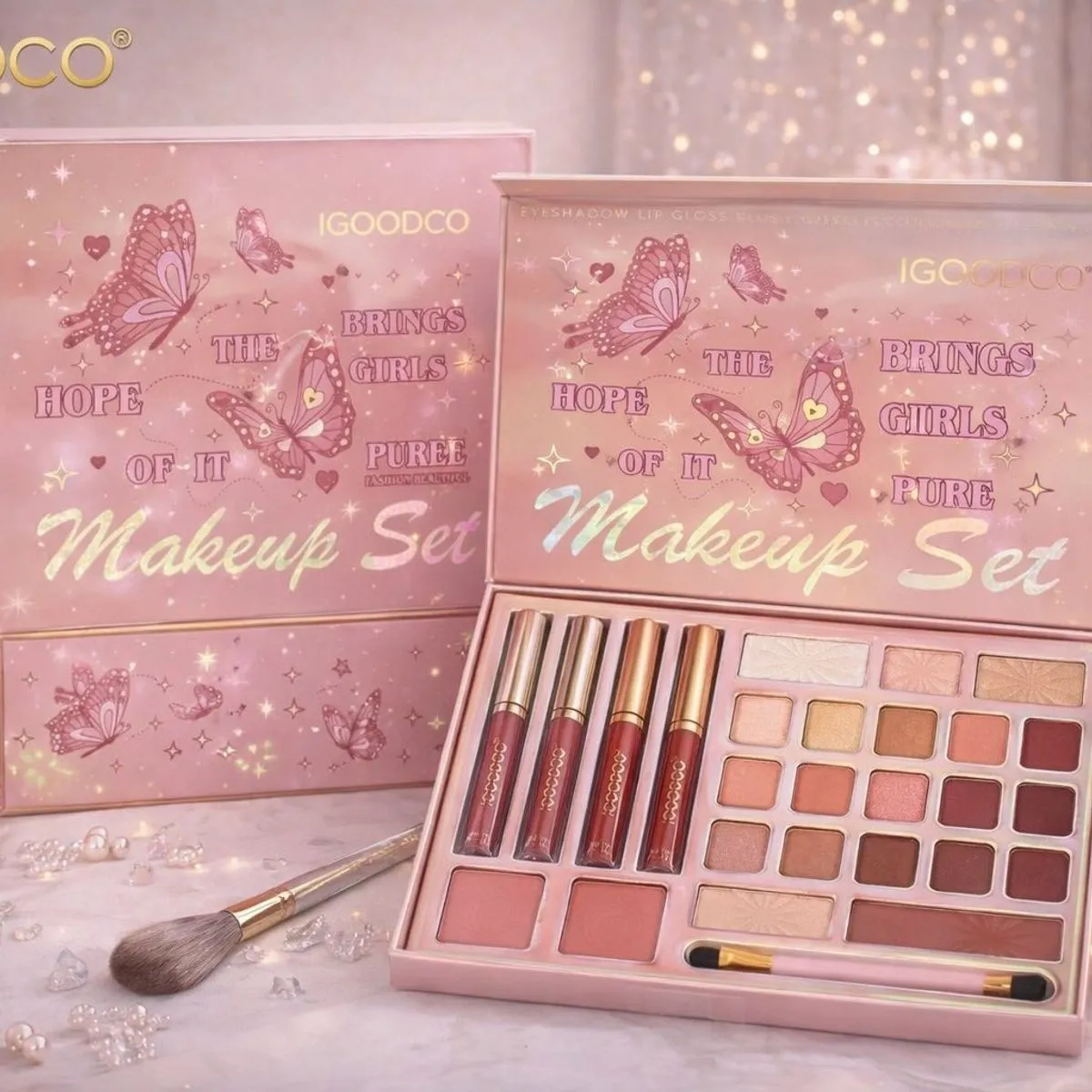 Zestaw do makijażu IGOCOCO Makeup Set dla dziewczyn