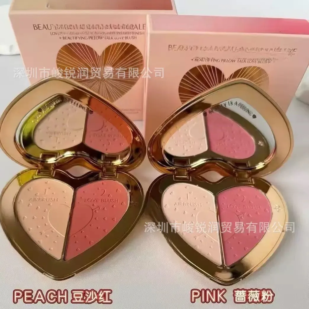 Zestaw Paletek do Policzków Peach & Pink
