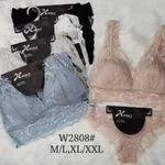Zestaw bielizny damskiej koronkowej W2808 M/L/XL/XXL