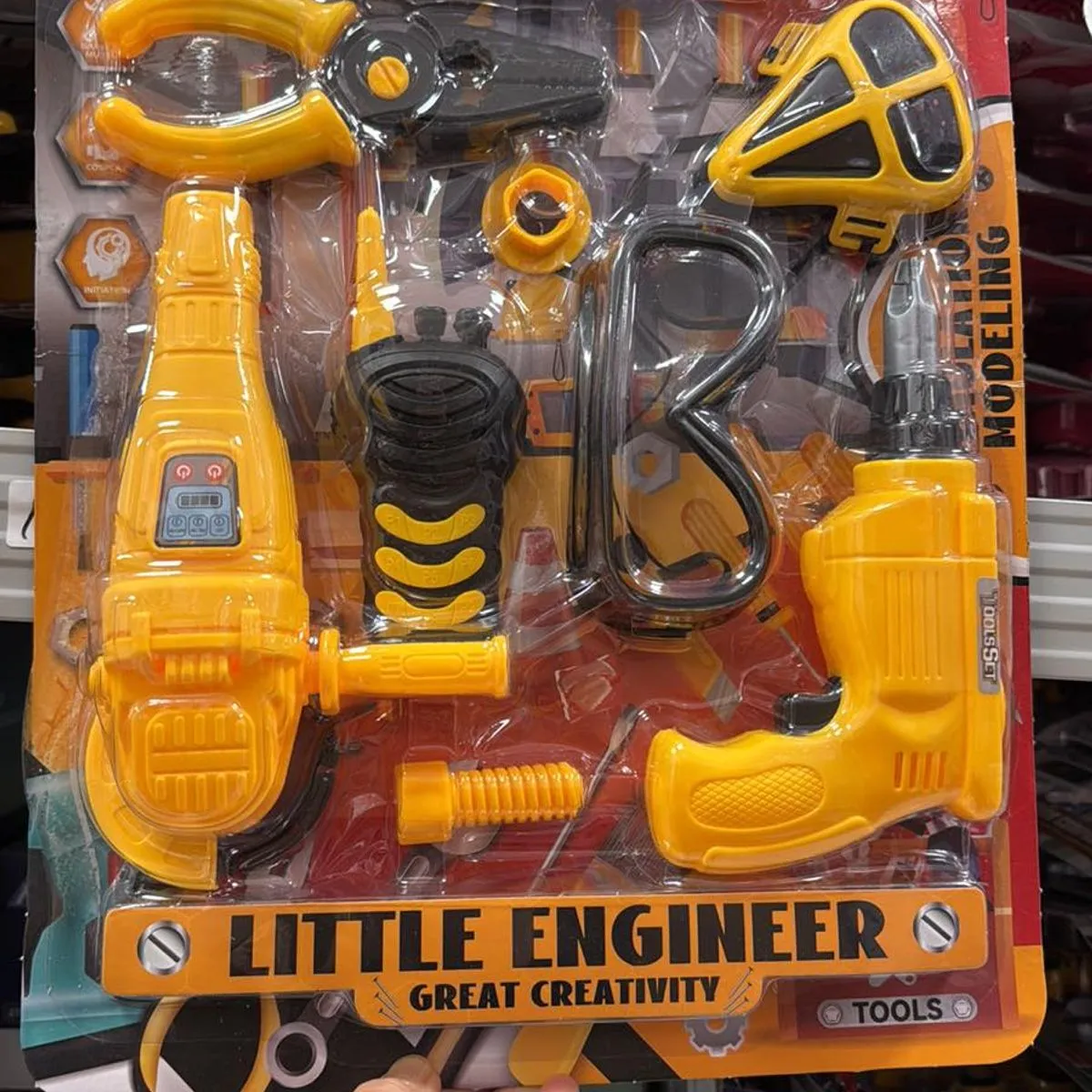 Zestaw Narzędzi Little Engineer dla Dzieci 3+
