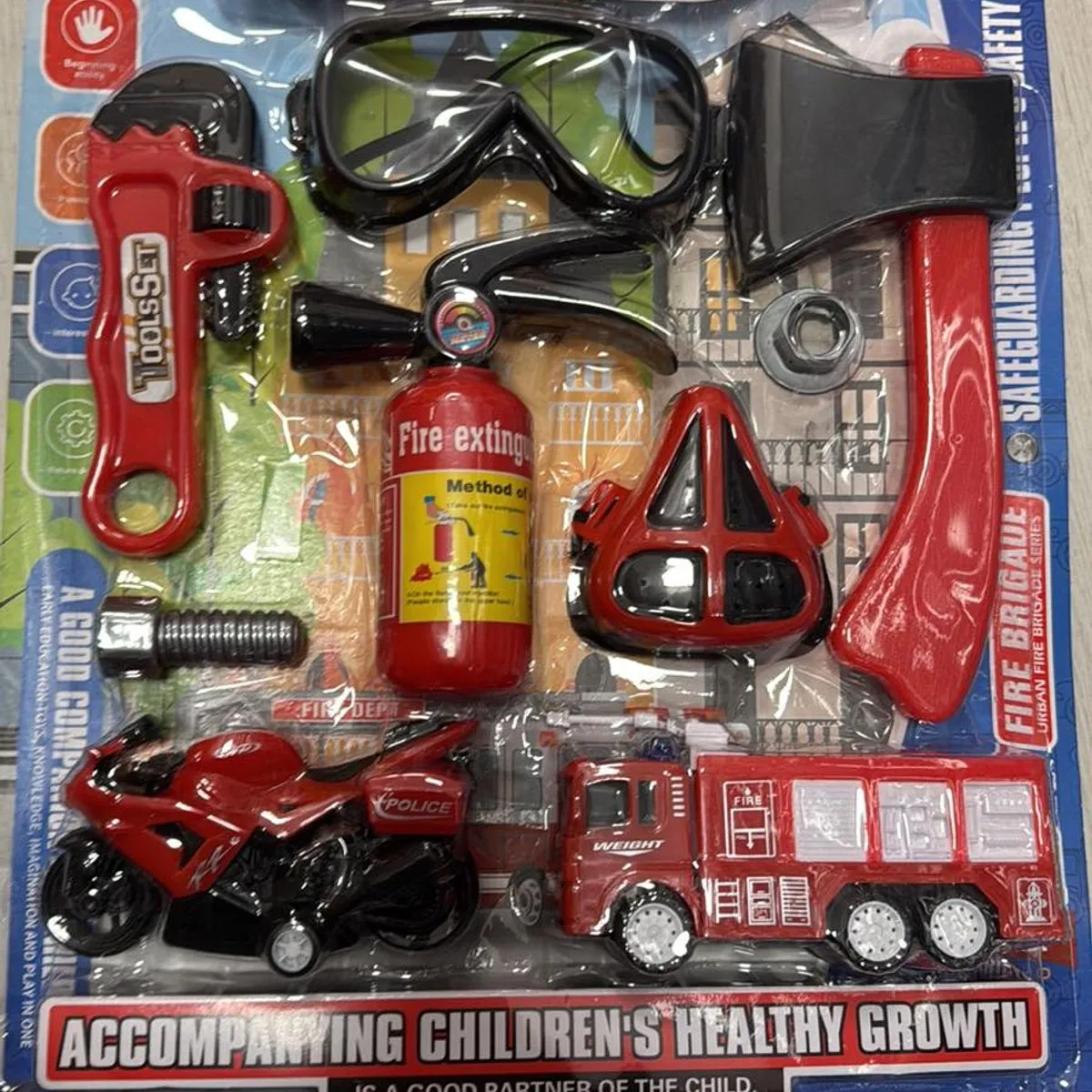 Zestaw Strażacki Rescue dla Dzieci 3+