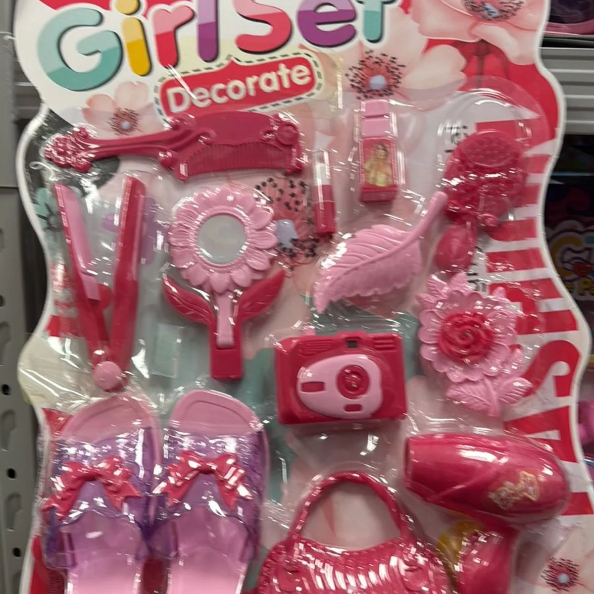 Zestaw Biżuterii i Akcesoriów Dekoracyjnych Girl Decorate dla Dziewczynek