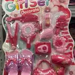 Zestaw Biżuterii i Akcesoriów Dekoracyjnych Girl Decorate dla Dziewczynek