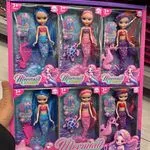 Zabawki Lalki Mermaid Pretty 6 szt w opakowaniu