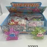 Zabawka Star Fish Pinch Music - Gniotek Rozgwiazda 12 szt.