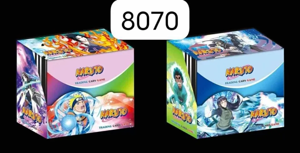 Karty Naruto Trading Card Game - Zestaw 6 sztuk