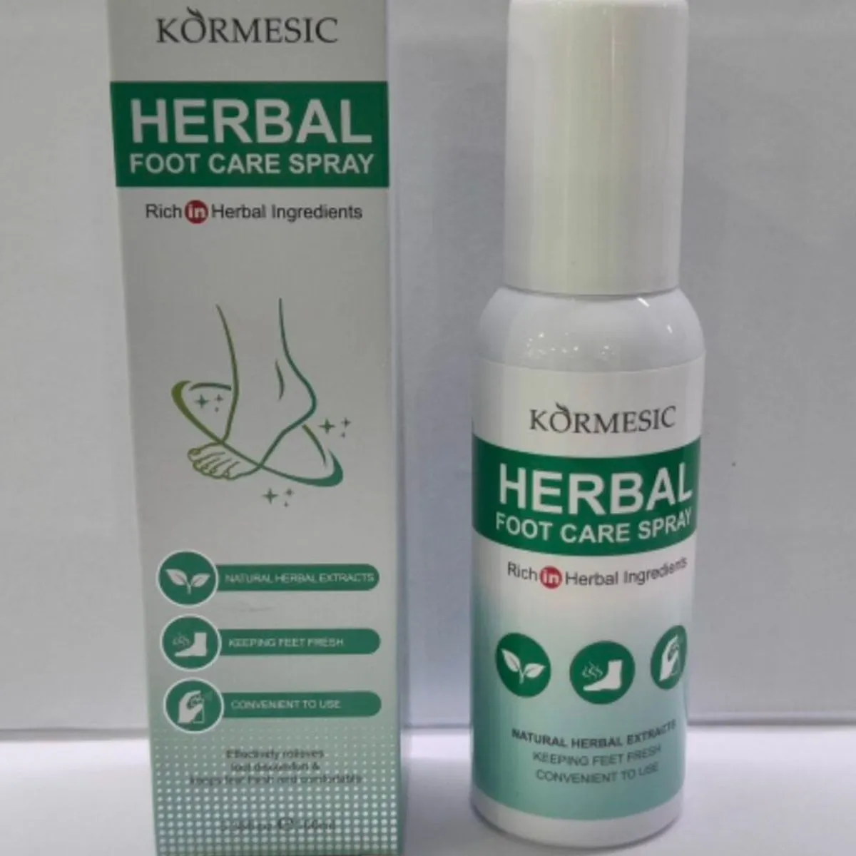 Kormesic Ziołowy Spray do Pielęgnacji Stóp Herbal Foot Care 100ml