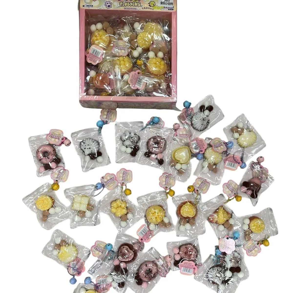 Zestaw Zabawki Squeeze Toys Łapki Mały - Gniotki z Dzwoneczkiem
