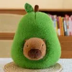 Maskotka Pluszowa Kapibara Awocado 33cm - Miękki Plusz