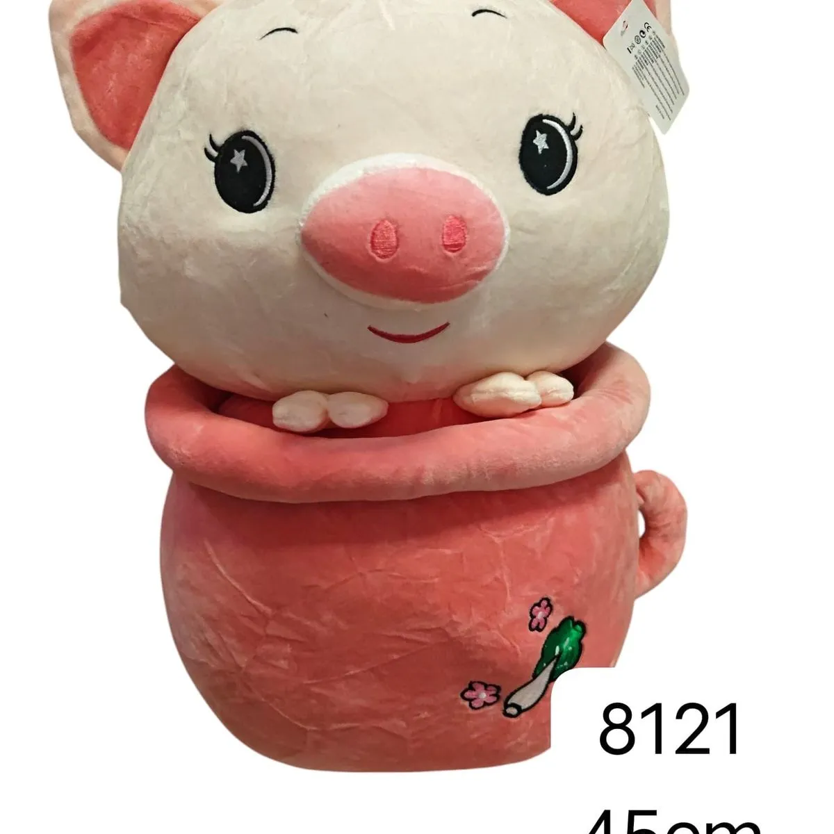 Maskotka Pluszowa Świnka w Doniczce 45cm
