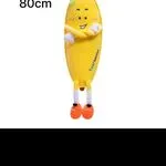 Maskotka Pluszowa Banan 80cm Trend Banana Żółta WQ012