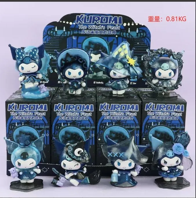 Figurki Kuromi The Witch's Feast, zestaw kolekcjonerski 6 szt.