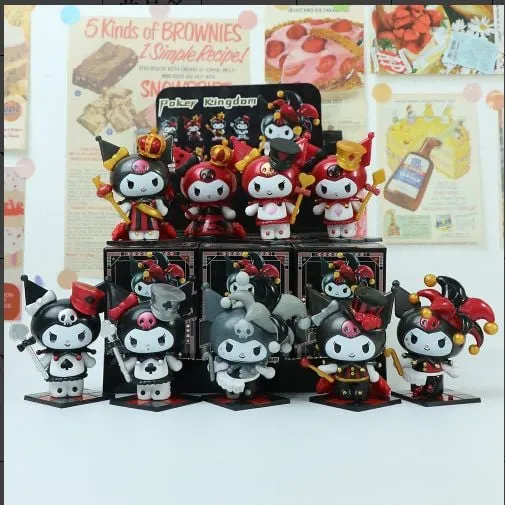Figurki Kuromi Poker Kingdom - Zestaw Kolekcjonerski 6 szt.