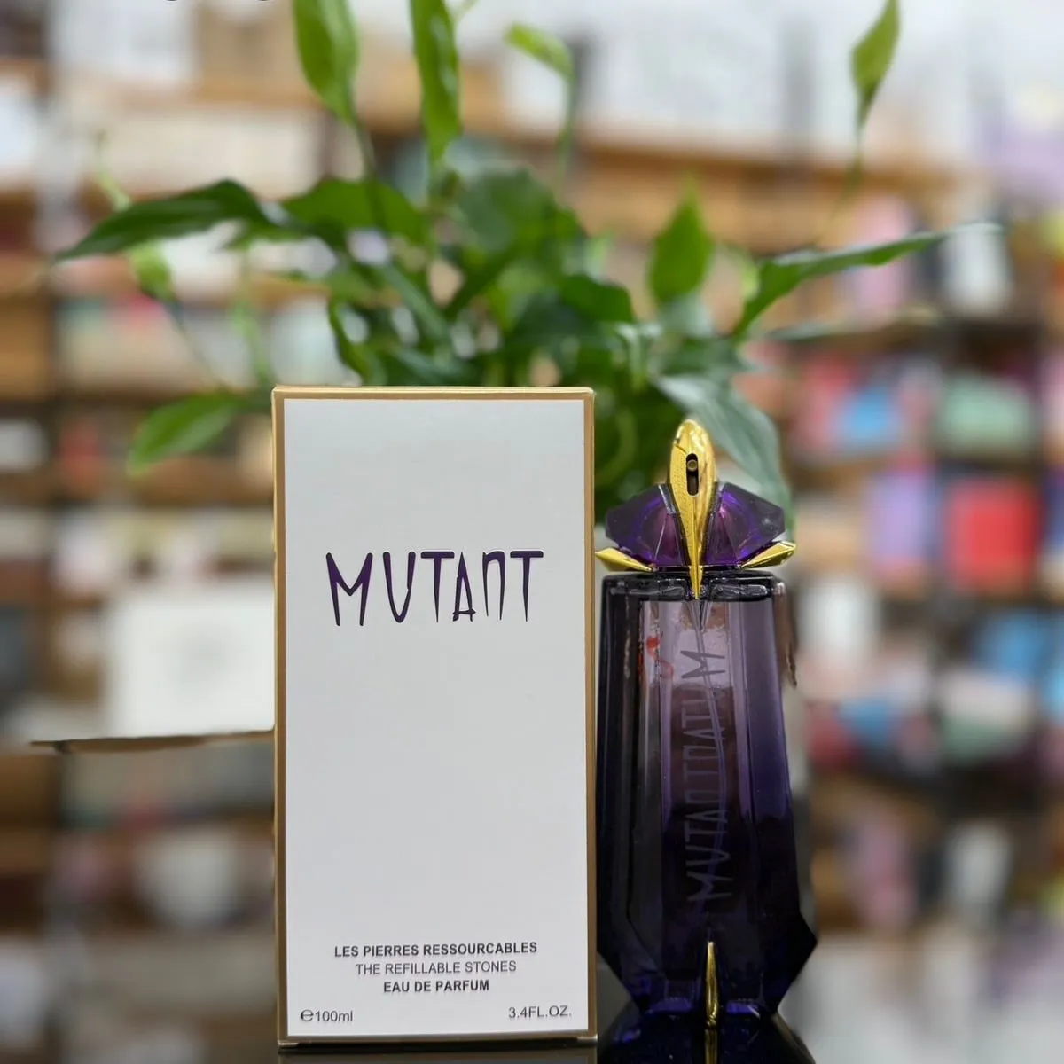 Perfume Mutant 100ml Woda Perfumowana Fioletowy Flakon B823