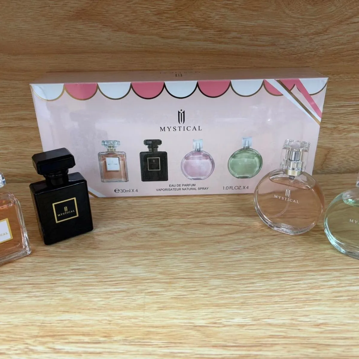 Zestaw Perfume Mystical 4x30ml - 4 Zapachy Eau de Parfum