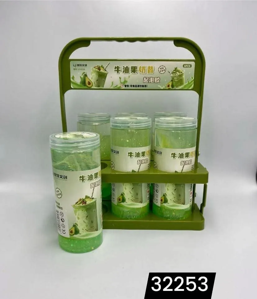 Zabawki Slime Awokado w słoiczkach, 12 szt.