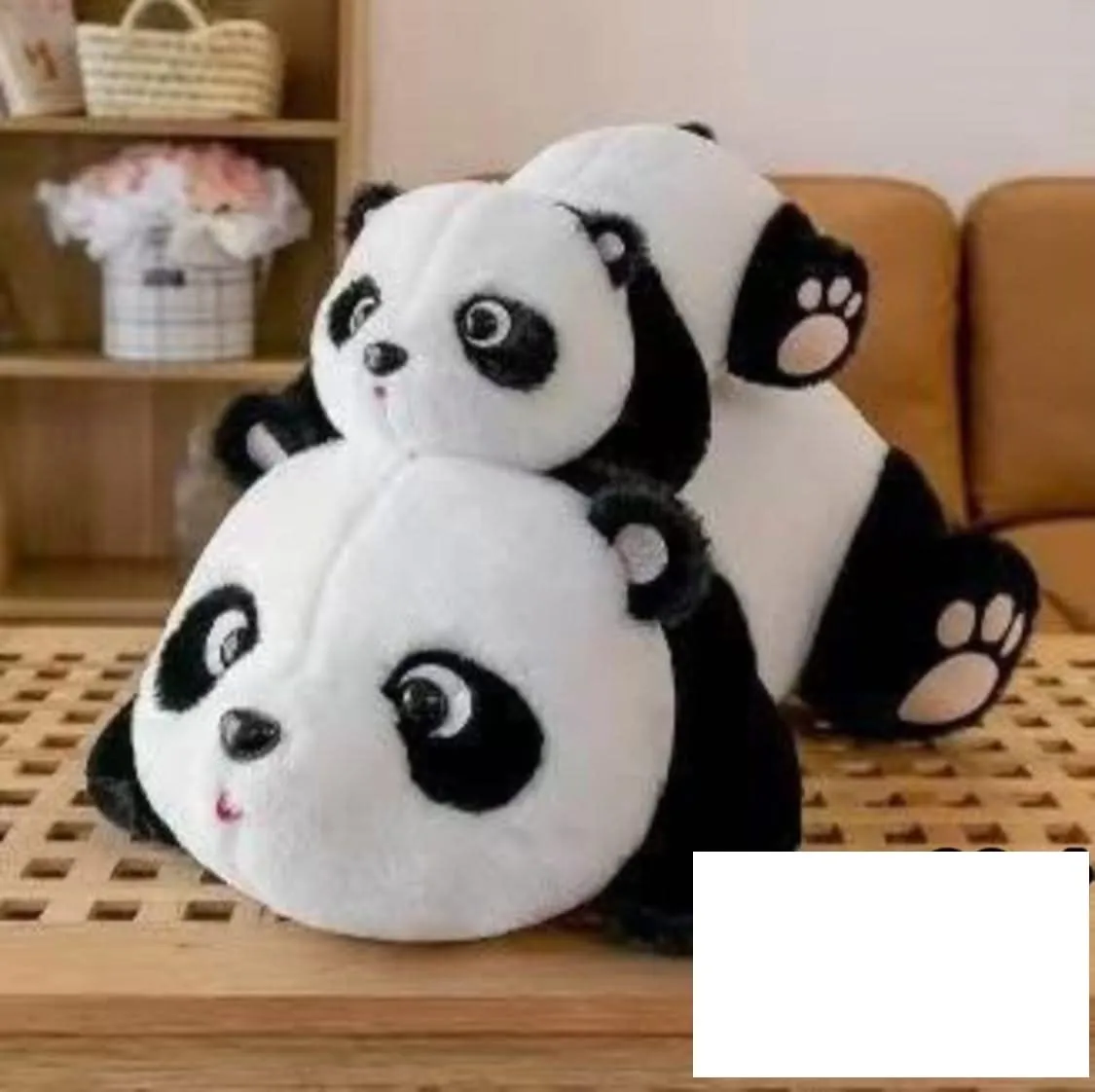 Maskotka Pluszowa Panda Leżąca 90cm - Duży Pluszak