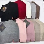 Czapki damskie beanie dzianinowe 12 szt mix kolorów