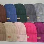 Czapki damskie dzianinowe beanie różne kolory