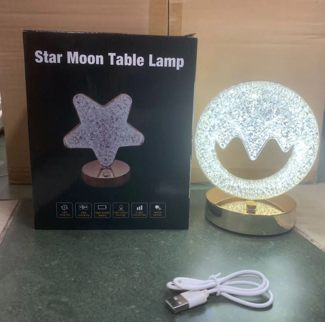 Lampka stołowa Star Moon Table Lamp