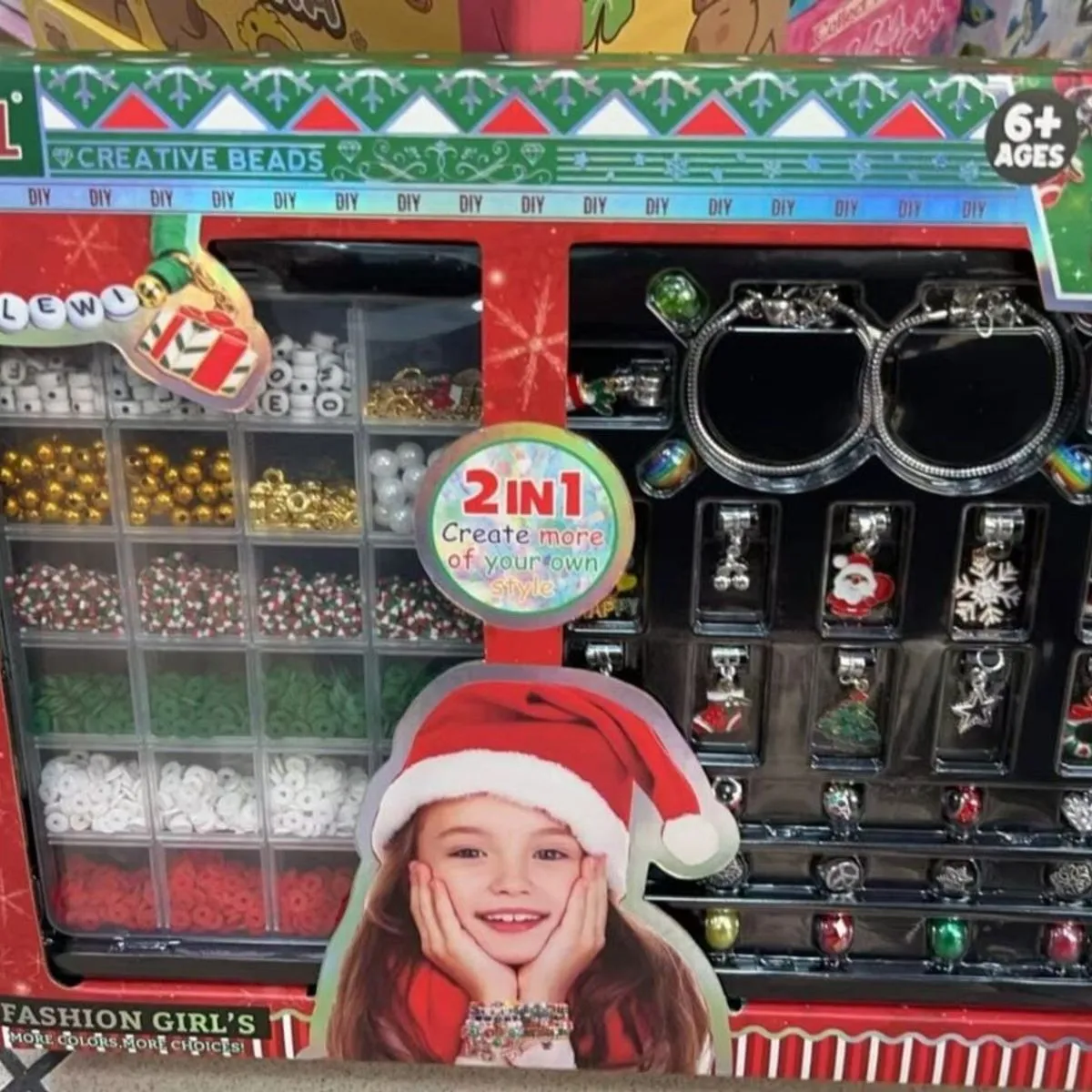 Zestaw 2w1 Fashion Girl Biżuteria DIY dla Dzieci 6+