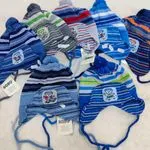 Czapki dla Dzieci 46-48 AGBO z uszami i pomponem
