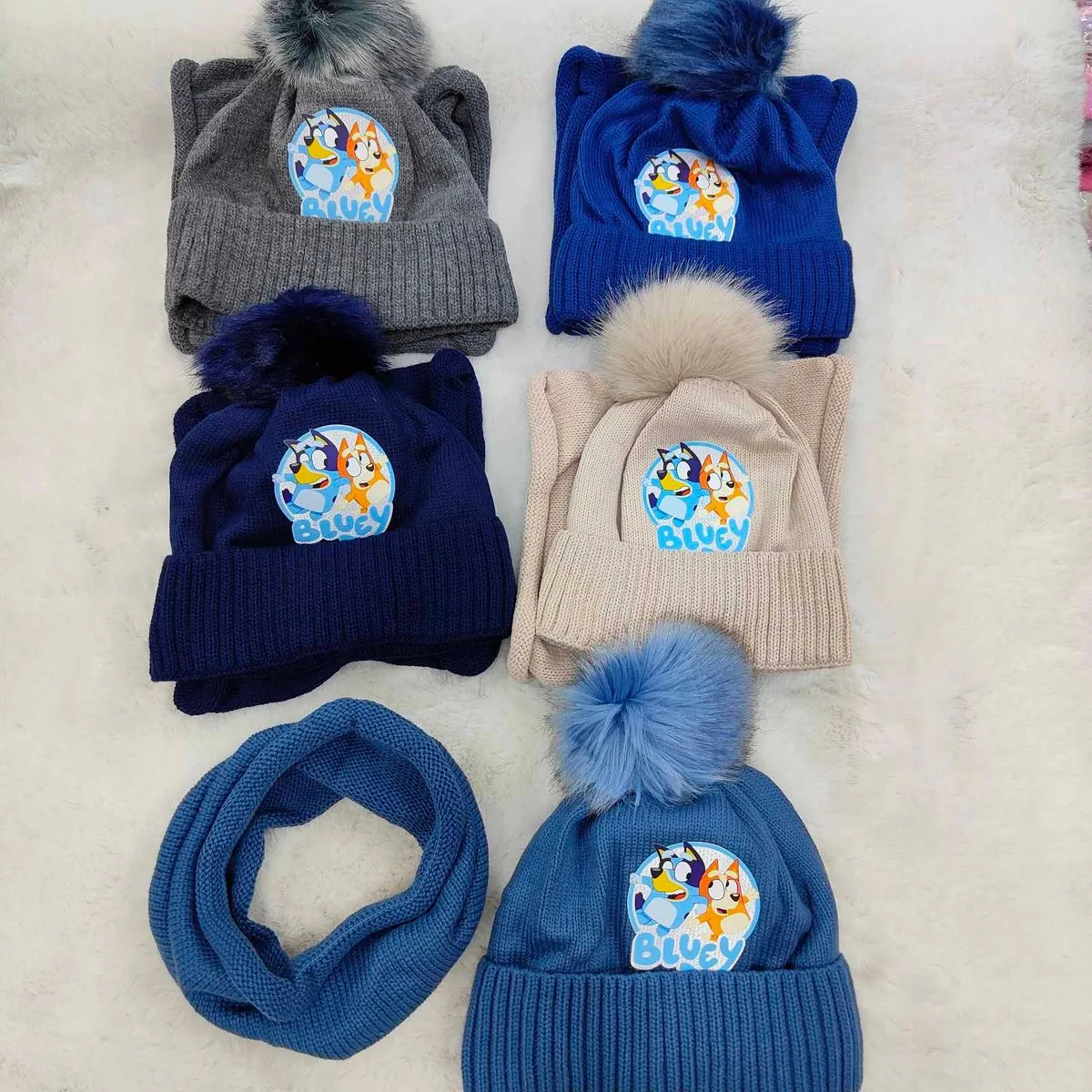 Czapki dla Dzieci Bluey 48-50 cm, różne kolory