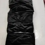 Opaska dla Dzieci czarna twisted velour
