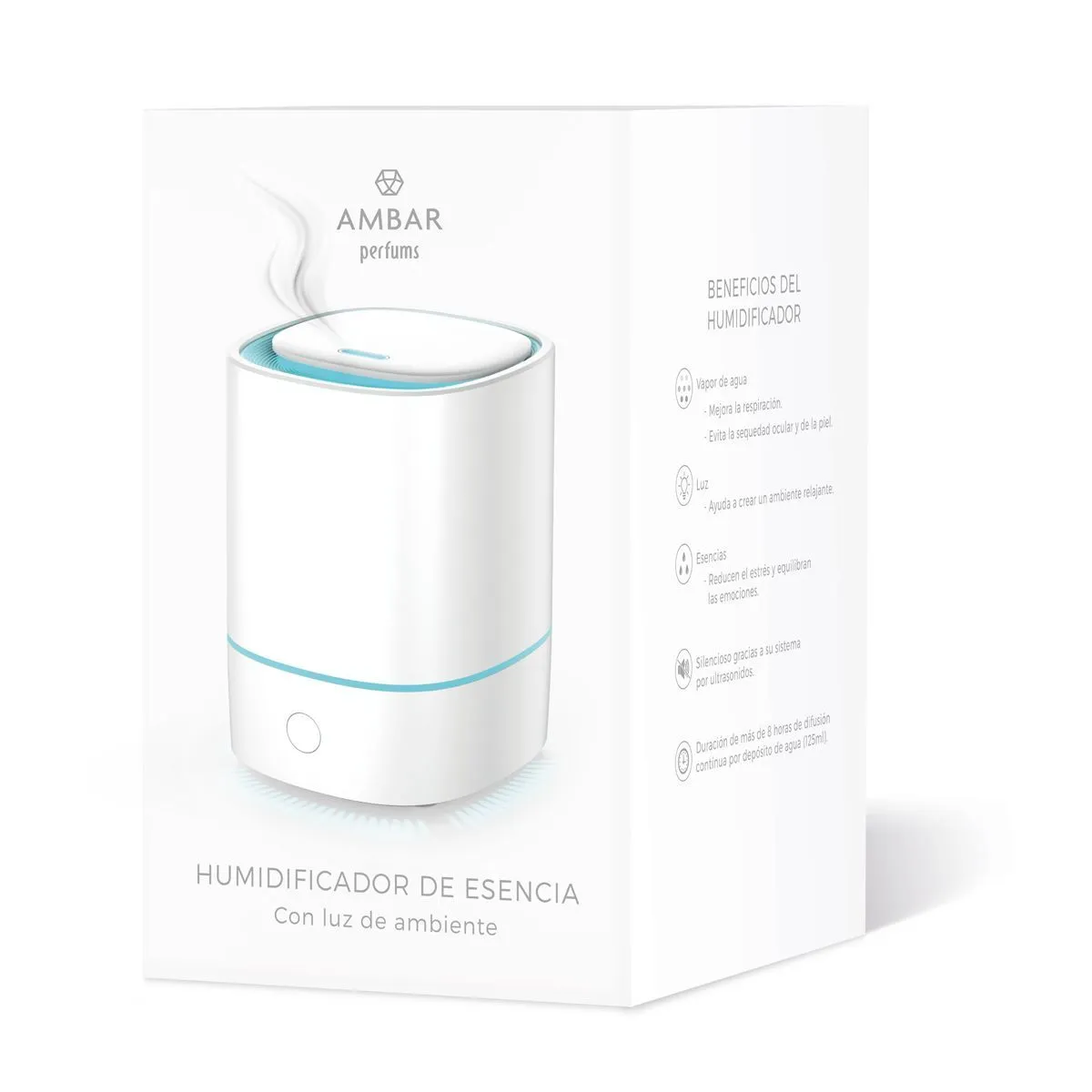 Nawilżacz powietrza z esencją Ambar Humidificador