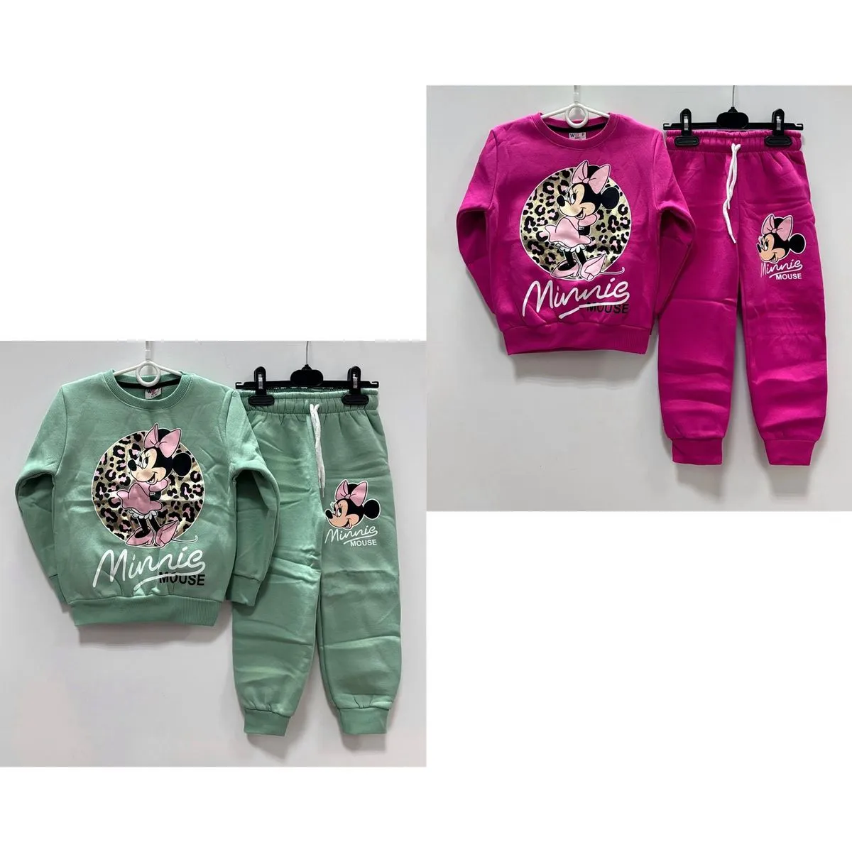 Komplet Dziecięcy Minnie Mouse 3-10L z Nadrukiem