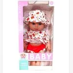 Lalka Baby Lovely w kapeluszu i sukience