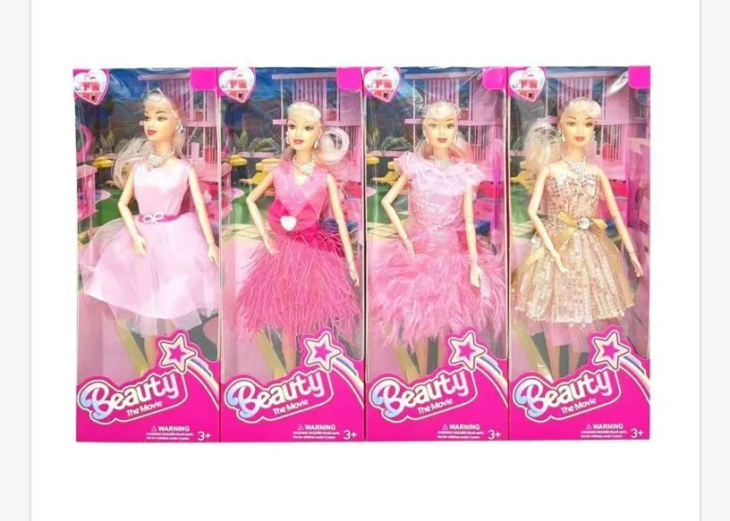 Zabawki Beauty Doll - zestaw 4 lalek w pudełkach