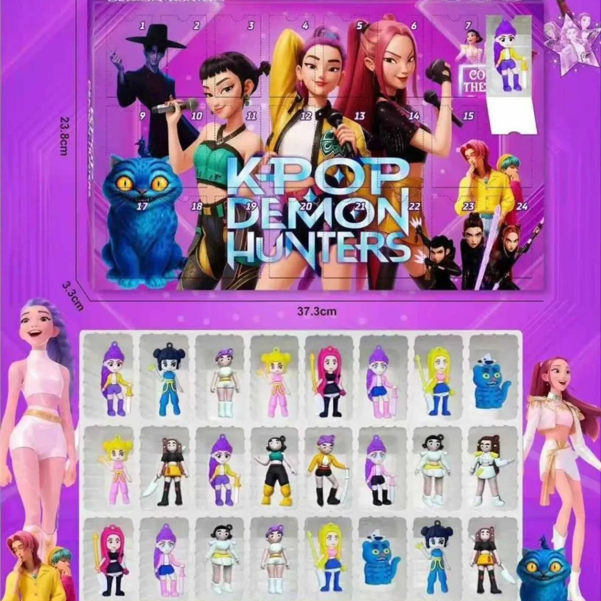 Kalendarz Kpop Demon Hunters 37 cm