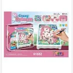 Zabawka Crazy Unicorn zestaw kreatywny z tablicą