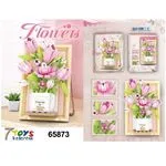 Klocki Kwiaty Tulipany Colorcrew 65873