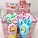 Zabawki Slime Crystal Mud Labubu 2+ 12 szt/opak.