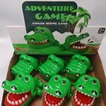 Zabawki Adventure Game - 6 szt. gry gryzienia palca krokodyl
