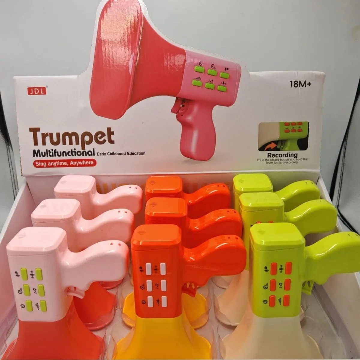Multifunkcyjny trąbka Trumpet z nagrywaniem 18M+