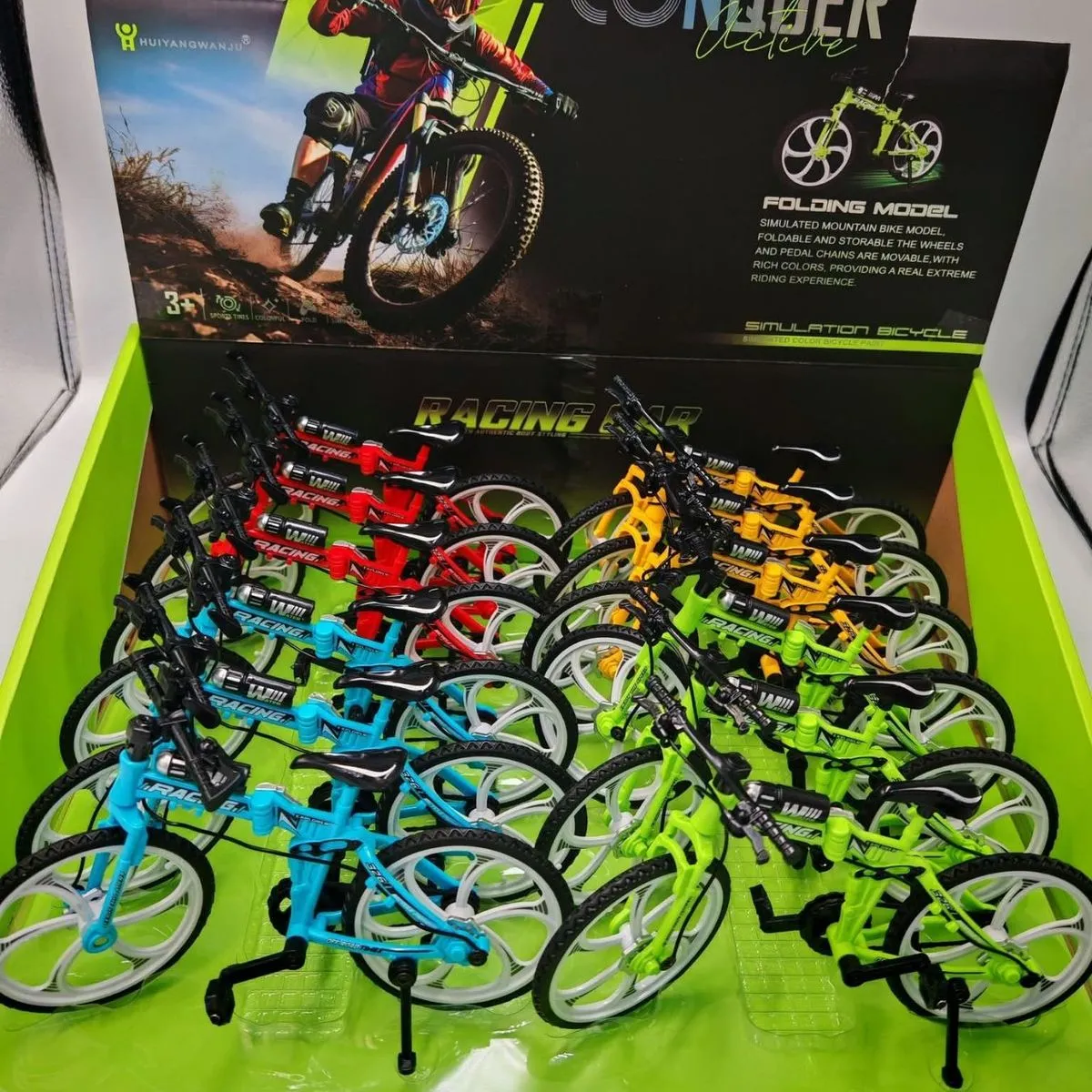 Zabawki model roweru składanego Recycle Folding 3D