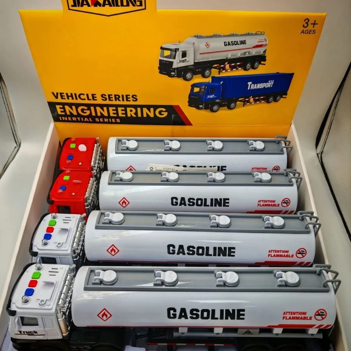 Zabawki Vehicle Series Engineering cysterny i ciężarówki