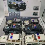 Zabawka Samochód Policyjny Friction Power Car z światłem i dźwiękiem