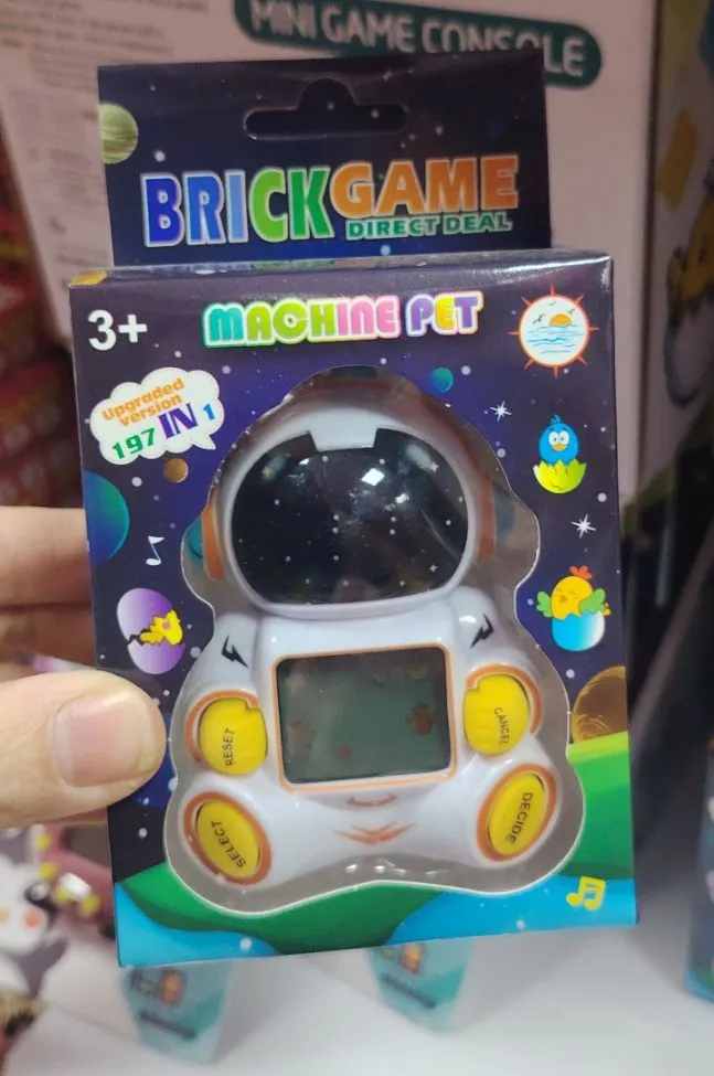 Zabawka Machine Pet Brick Game 199 w 1, 3+ lat