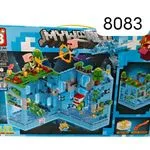 Zestaw klocków Minecraft LED 503PCS model 8083