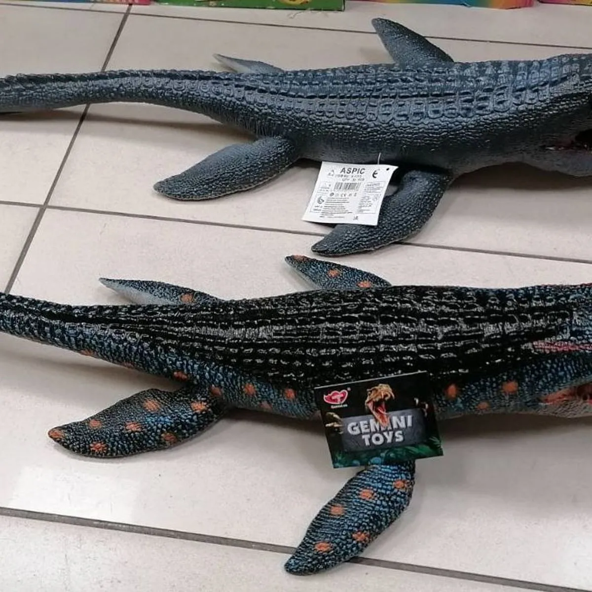 Zabawka Krokodyl Gania Toys, figurka z PVC, 6 szt/opak
