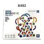 Zabawki Magnetyczne Flexible Tube Block 86 PCS 8492